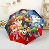 Paw Patrol Adventure Compact Travel Automatic Umbrella Retractable Design with 8-Rib Durability Compact Design for Outdoor Daily Use Fashion Lovers