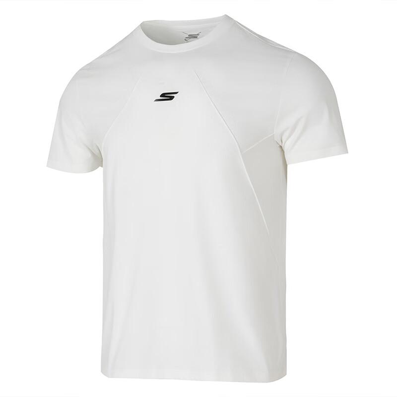 Skechers Pullover Round Neck Sports Breathable Knitted Quick-Dry T-Shirt Unisex Tops P226U031-0019 XS