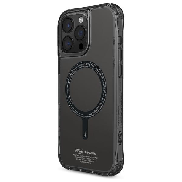 Skinarma Case Saido Iphone 16 Pro 6.3   Magnetic Charging Black/Black