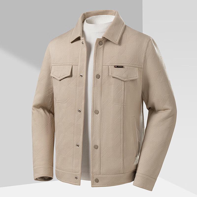 

FAPAI Men s Ultrasonic Quilted Spring/Autumn Jacket 4XL 58