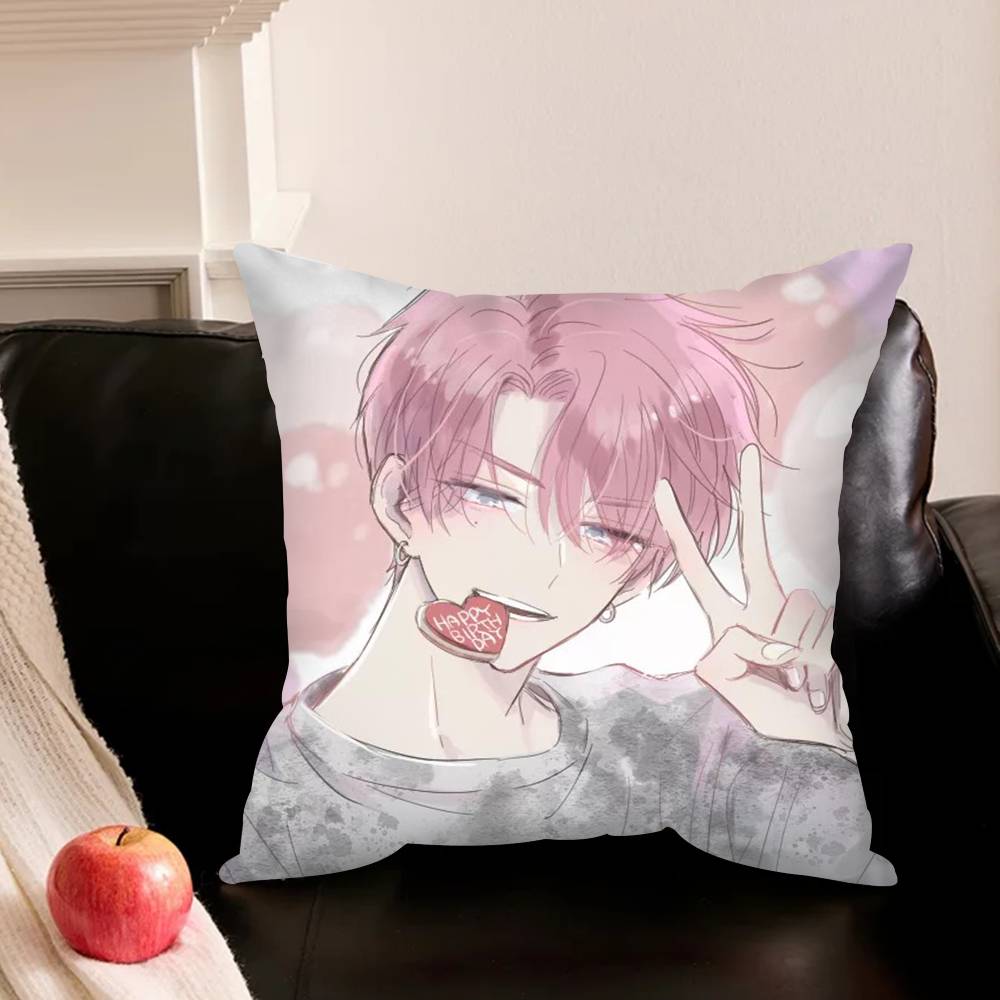 T-Tamon-Kun I-Ima D-Docch Pillowcase Living Room Sofa Cushion Cover Bedroom Room Bed Pillow Cover Home Decoration