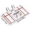 Plastic Clear Parallel Stitch Tool Foot Presser Border Guide Foot Domestic Sewing Machine Accessories