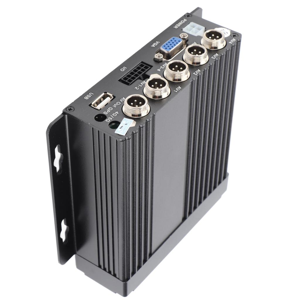 Mini Realtime Car Mobile DVR 4CH VideoAudio Recorder Input with Remote Controller
