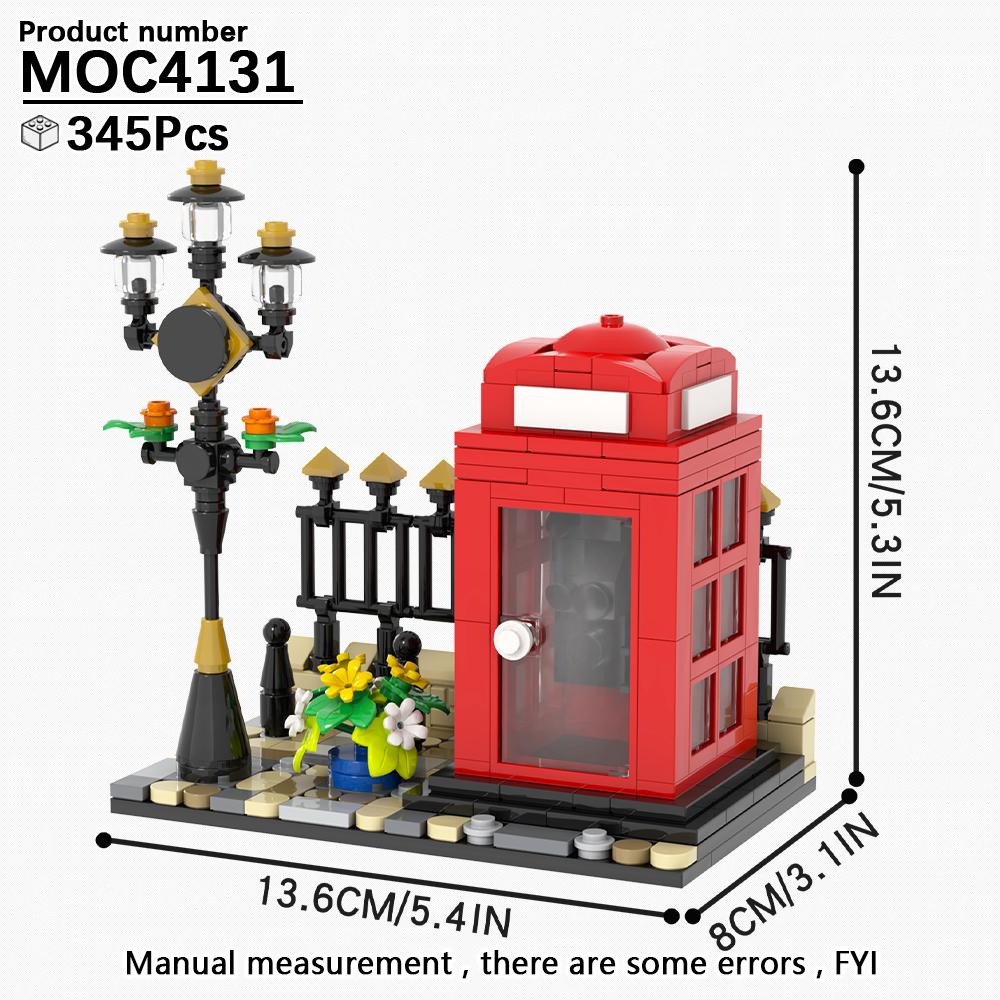MOOXI City Wedding Bar Jail Penguin Park DIY Diorama Assembly Model Kit For Adults Building Blocks Sets Children Toys MOC Bricks