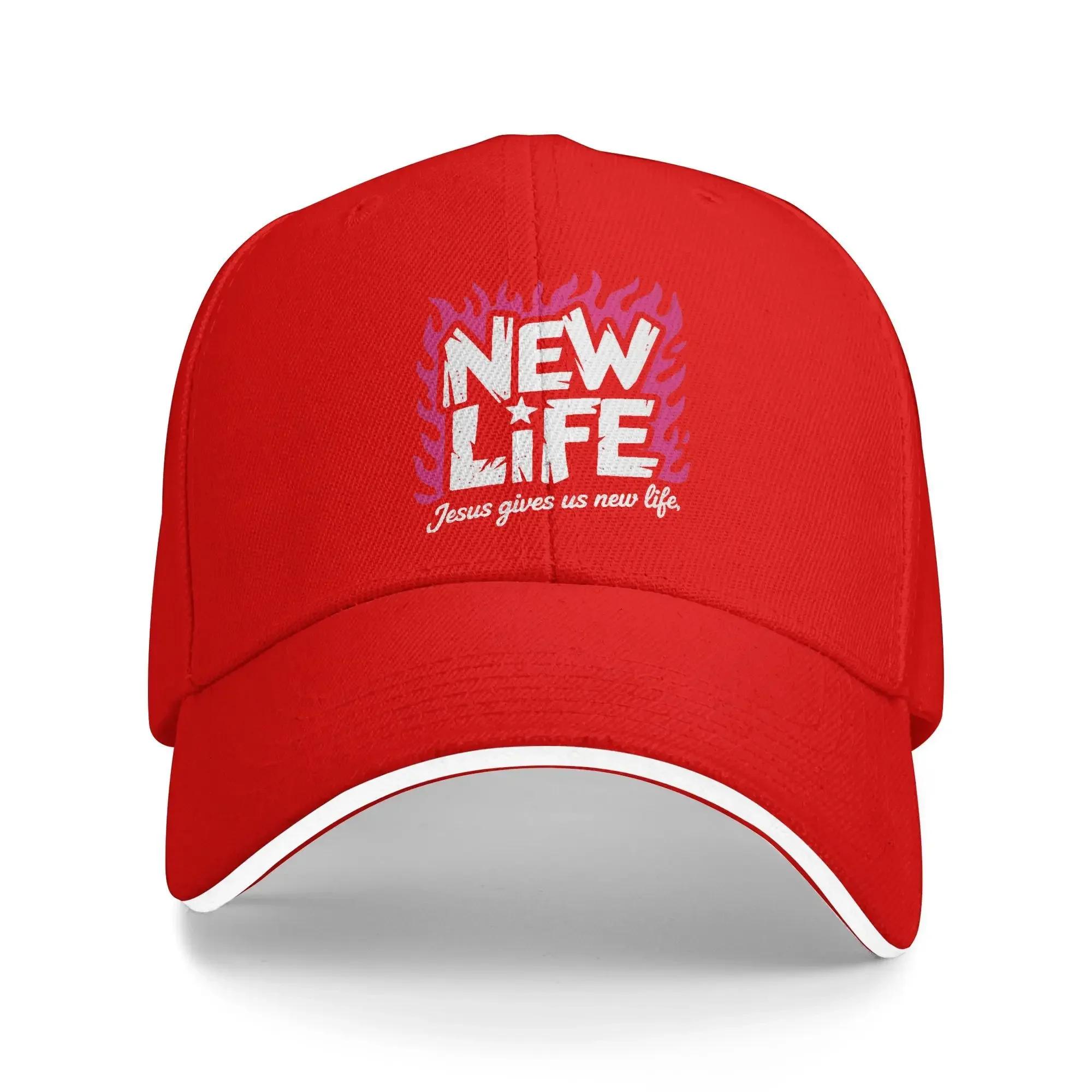 

New Life Baseball Cap Kpop Rock Dropshipping Trucker Hat UnisexTeens Stylish Design Baseball Caps One Size
