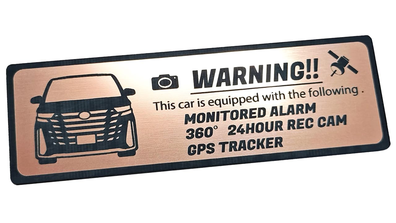 

Новый 40-й Серии VELLFIRE Эмблема Безопасности Toyota Наклейка Автомобильная Безопасность Роскошный Автомобиль VIP Наблюдение GPS-Трекер Защита от Кражи 24 Часа (Розовое золото)