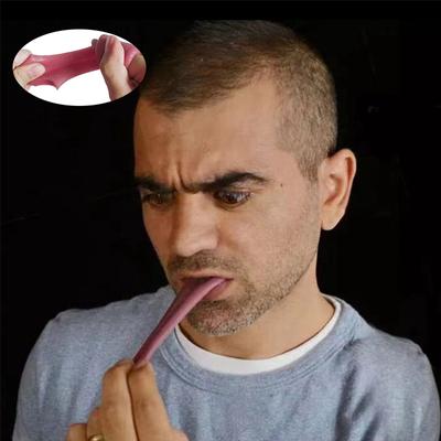 Realistický falešný jazyk magický trik falešný jazyk nový magický trik vtip Žert Halloween neškodný