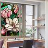 Self-adhesive PVC Static Window Sticker DIY Colorful Glass Window Film  Glass