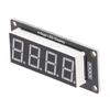 4Pcs LED Segment Digital Display Module 4 Bits 7 Segments PCB Clock Module 0.56 Inch MRA172A Red