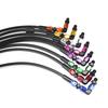 90° M10 Brake Line Oil Tube Pipe Hydraulic Brake Oil Hose for ATV Dirt Pit Bike 100cm Easy Install Motorbike Accessories
