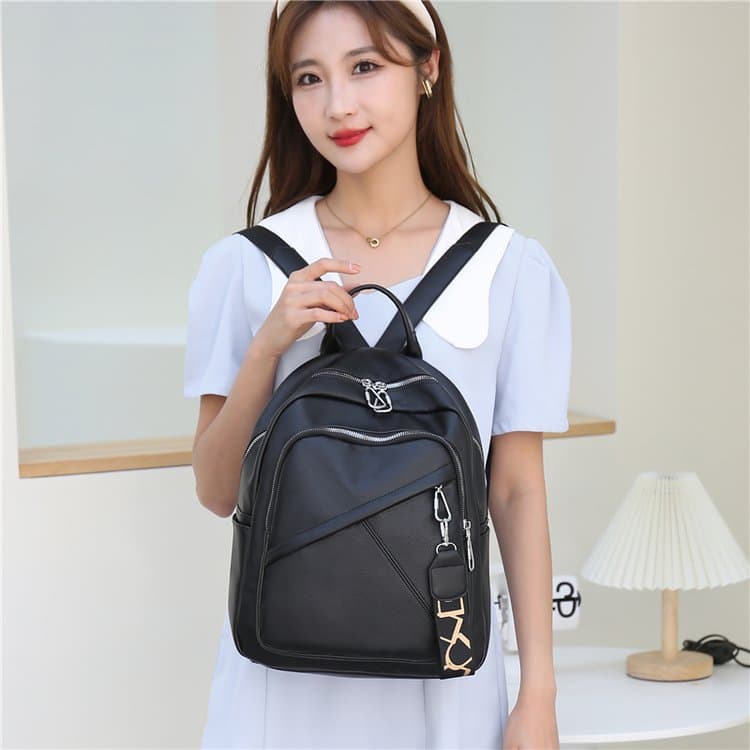New Stylish and Simple Women's Soft Leather Backpack