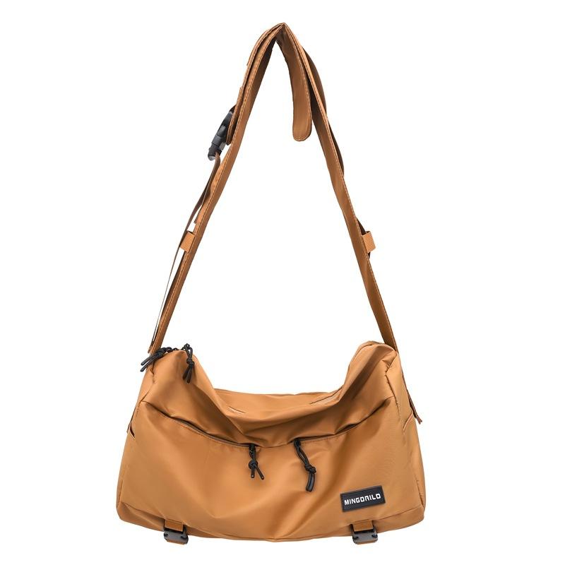 Трансграничные хиты продаж однотонные высококачественные рабочие спортивные косые сумки для коротких поездок мужские женские багажные сумки продвинутое ощущение