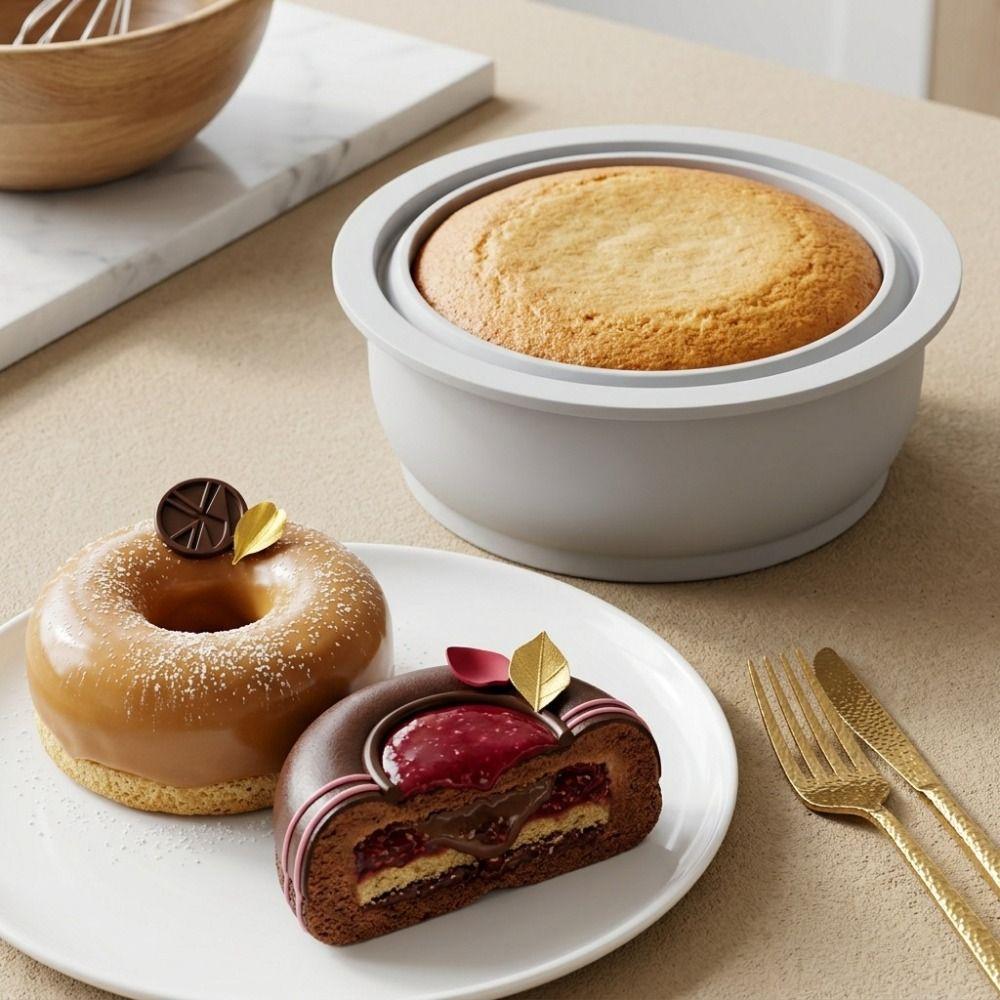 4 inch Chocolate Dessert Mold Food-Grade Silicone French Pastry Baking Mold  Pastry Making