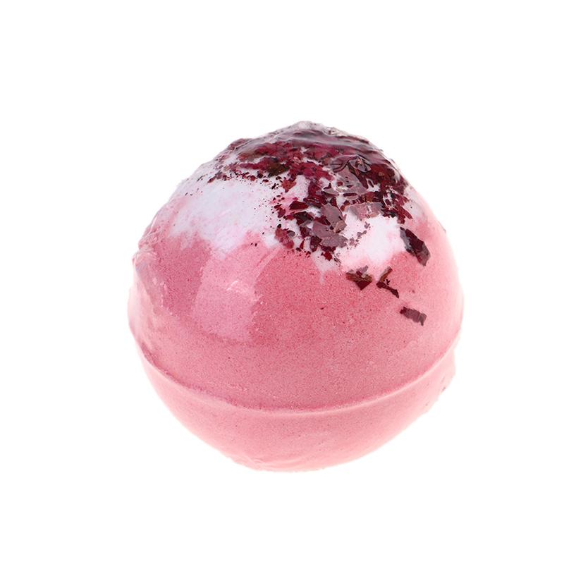 100G Ätherisches Öl Blütenblatt Körperbad Salz Kugel Schaum Blasenbad Bomben Kugel
