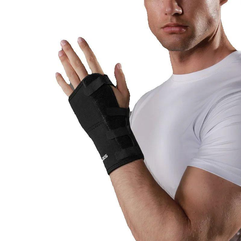 

Vbosi 1 Piece Left Hand Adjustable Settings Unisex Wrist Stabilizer Palm Ergonomic Support Including Metal Stay Suitable For Women Men Gift one size