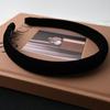 High Grade Dark Red Velet Autumn Winter Hairbands for Girls and Women Headwear Hair Bands Hair Accessories