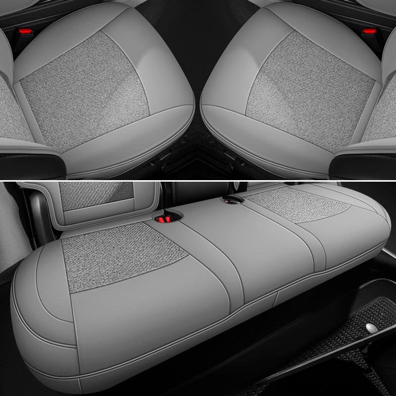 Tesla Model Y Dedicated Semi-Wrap Seat Cushion, All-Season Universal Cover, Car Interior Accessory