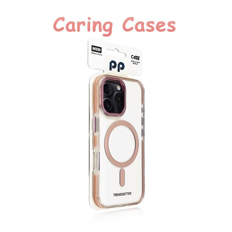 

For iPhone 17 Pro Max Case Lake Blue Magnetic Ring Clear Acrylic Shockproof Unisex Compatible with iPhone 16 15 14 13 12 iPhone 12 Pro Max