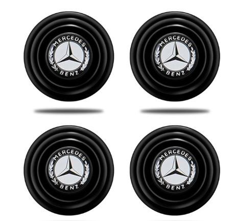 Car Silicone Door Shock Stickers Absorber Soundproof Buffer Pier For Mercedes Benz B/C/E/S Class A Class C200L GLC GLK CLA GLA