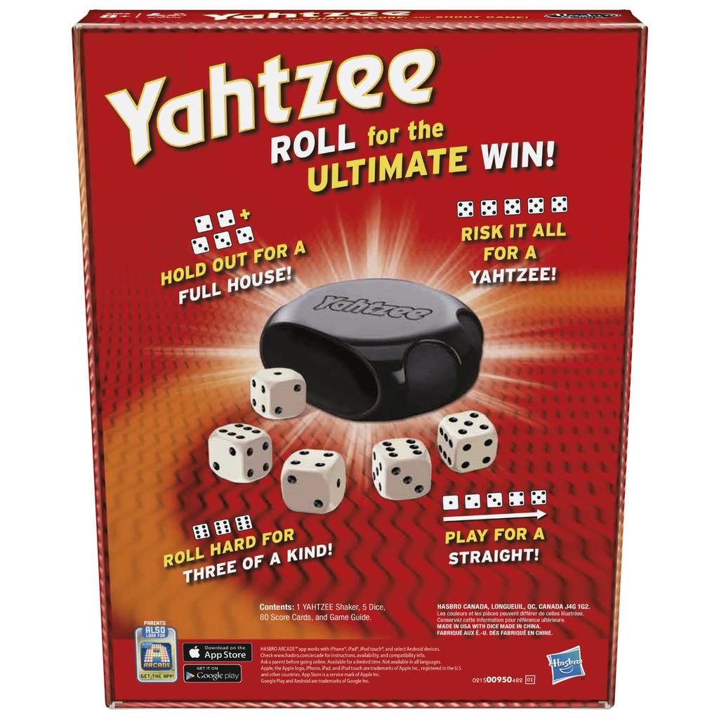 Yahtzee 00950 Yahtzee Game