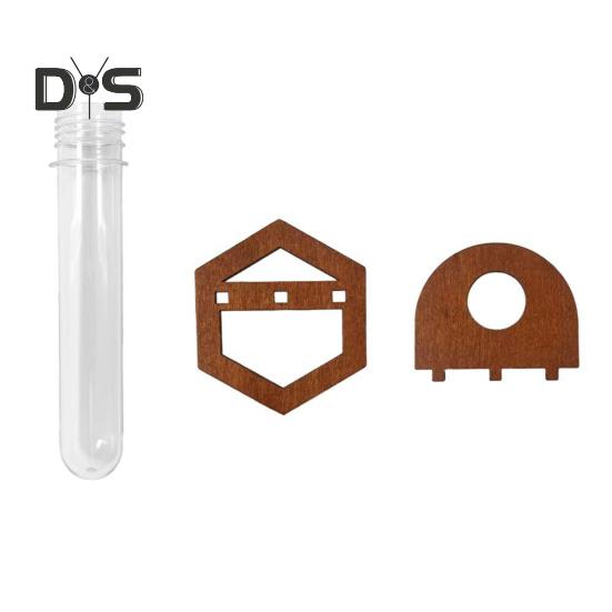 

Деревянная стойка для пробирок, настенная подставка для цветов, держатель для растений, домашний офис, классная комната, станция для размножения растений B