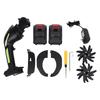Cordless Tiller Cultivator Electric Garden Tiller with Charger Battery Powered Rototiller for Lawn Gardening Soil