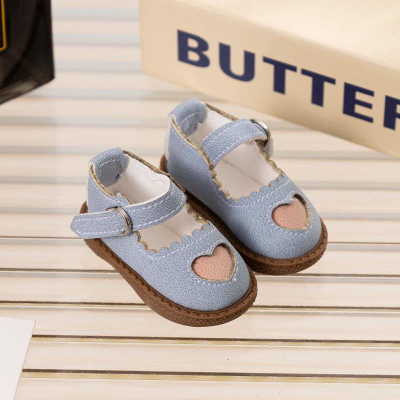 BJD 6-Point Doll Shoes: Sen Xiaomei Bear Girl Blue SD Toy Footwear