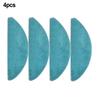 4 Pack Microfiber Mop Cloth Kit For Cecotec For Conga M50 Robot Vacuum Cleaner Replacement Floor Mopping Accessory
