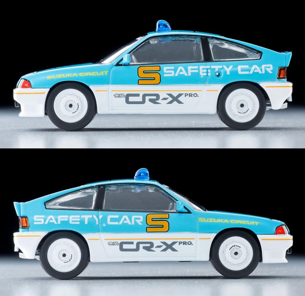 TOMYTEC Tomica Limited Vintage Neo 1/64 LV-N318a Honda Ballade Sports CR-X MUGEN CR-X PRO Suzuka Circuit Safety Car Light Blue/White Finished Product