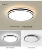 Round Ceiling Light Fixture for Bedroom, Living Room, Restaurant, or Balcony - Simple and Elegant Lighting Solution