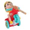 Electric Tricycle Toy Cool Light Dynamic Music Removable Cute Look Trike Musical Toy for Baby Toddlers