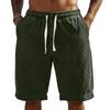 Men's Summer Striped Athletic Shorts Men's Multi-Pocket Casual Shorts