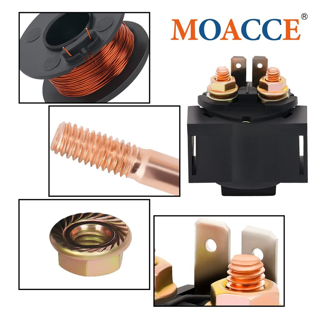 Motorcycle Starter Relay Solenoid Cell Motor Switch Replacement Repair Replaceable Model: Kawasaki TERYX TERYX