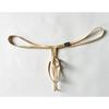 Cock Ring Men'S Sex Thong Gun And Bullet Separation Underwear Man Hollow Out Strip G-Strings Open Penis Panties Erotic Lingerie