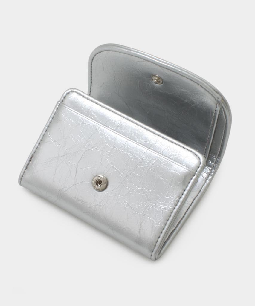 Matincox Heart Fold Wallet - Silver
