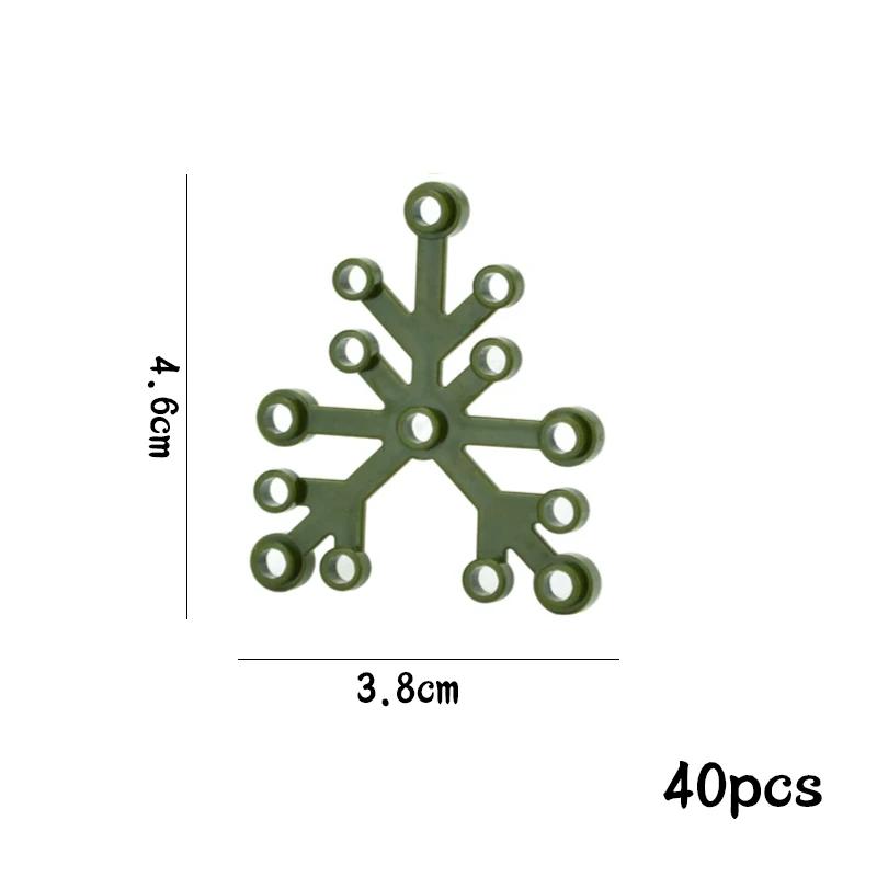 Non-Toxic Moc Building Blocks Plant Bush Tree Flower Grass Diy Buildingparts Creative Bricks 2417 2423 4727 6255 30176 33291 32607 Toys