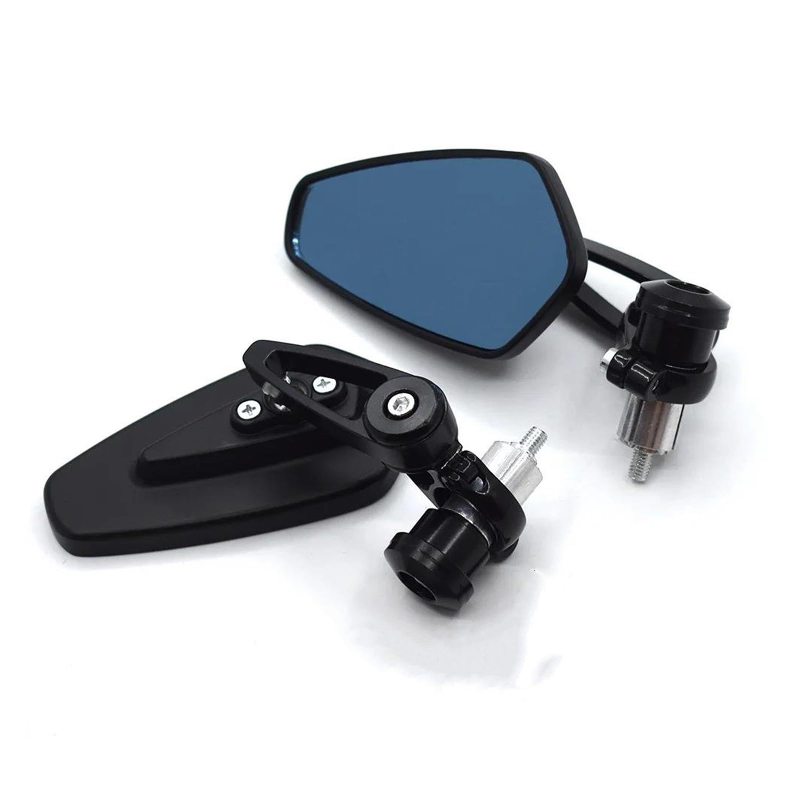 

Bar End Mirrors for Kawasaki Ninja 650R ZX6 ZX6R 636 ZX6R Z800 Z900 Z1000 One size чорний