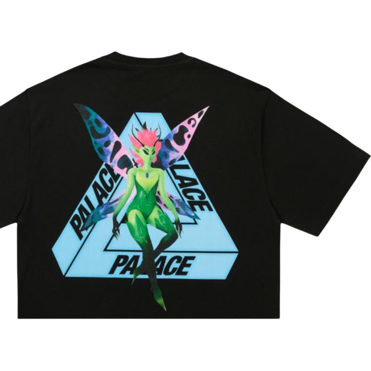 Palace Tri Fairy T-Shirt Black Unisex Tops P28TS114