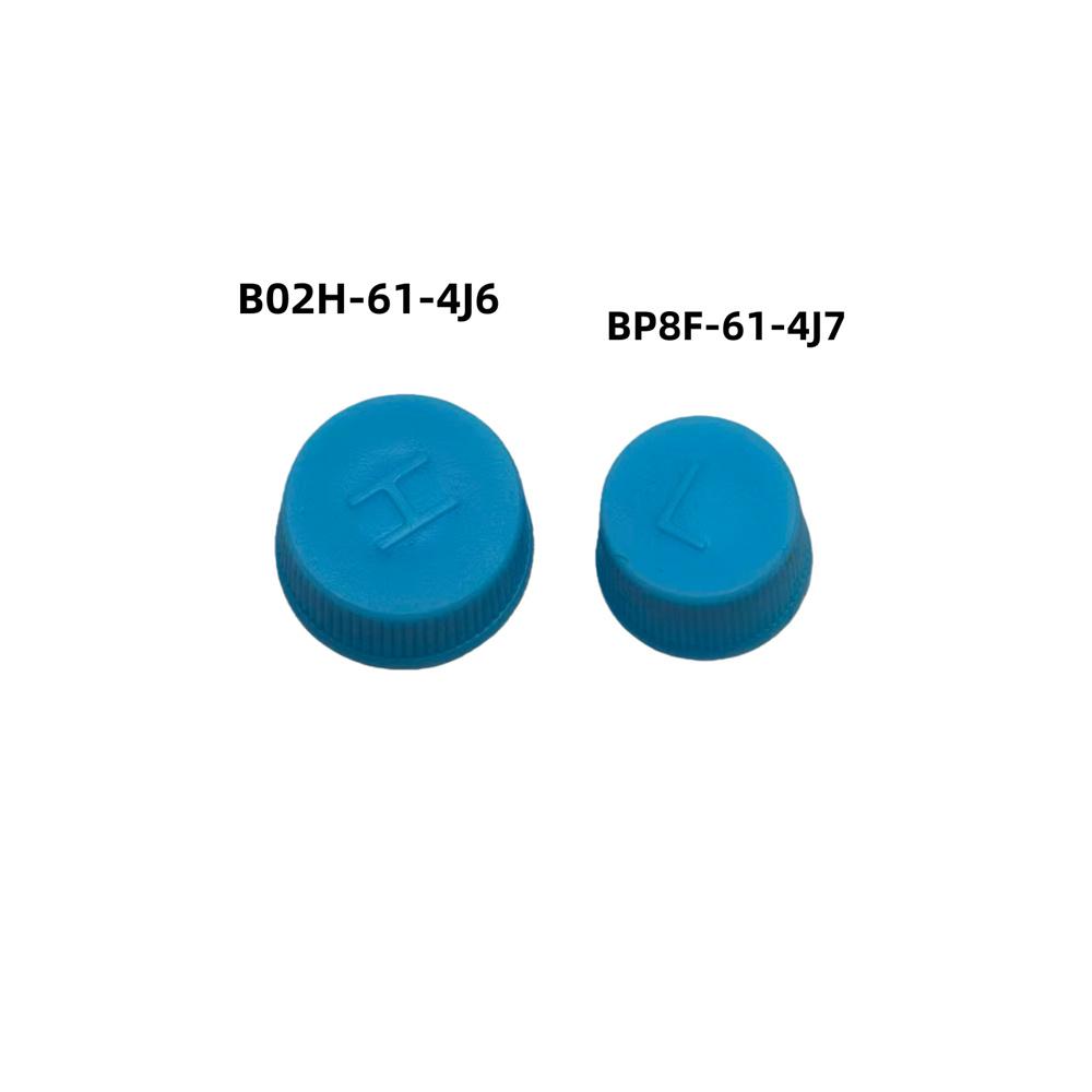 2pcs AC Valve Core Dust Cap B02H-61-4J6 BP8F-61-4J7 Fit for Mazda 3 6 CX-3 CX-30 CX-5 MX-5