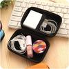 Women Carry Pouch Headset Headphone Bag Cable Accessories Portable Case Storage Box