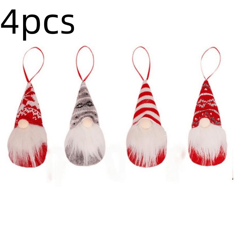 Santa Small Pendant Gnomes Christmas Tree Set Small Pendant Christmas Ornaments