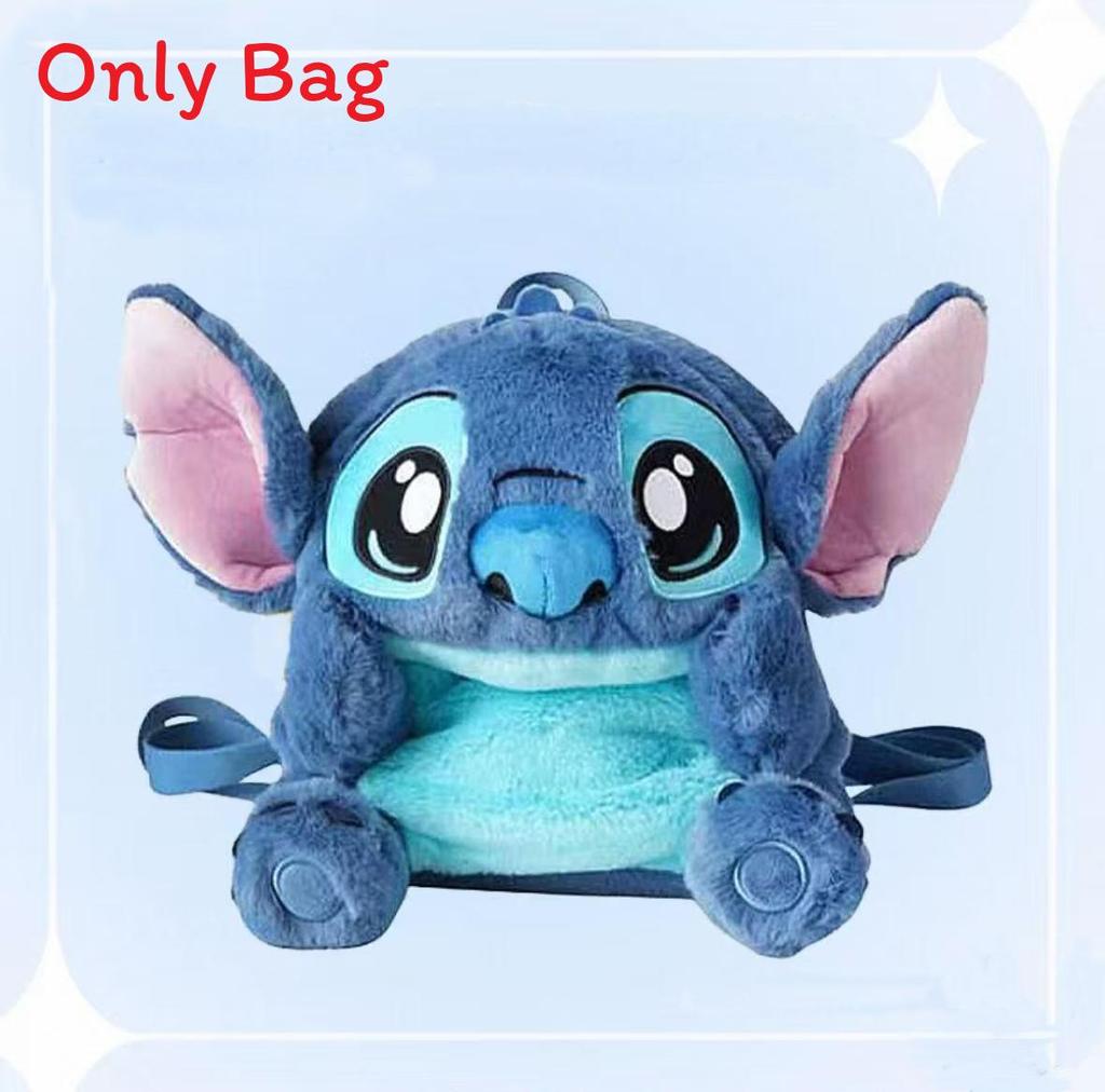 Stitch Plüschtier Tasche mit Canvas Innentasche für den täglichen Freizeitgebrauch