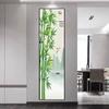 Slim Vertical Self-Adhesive Mural: Elegant Decorative Sticker for Entrance Hall or Corridor
