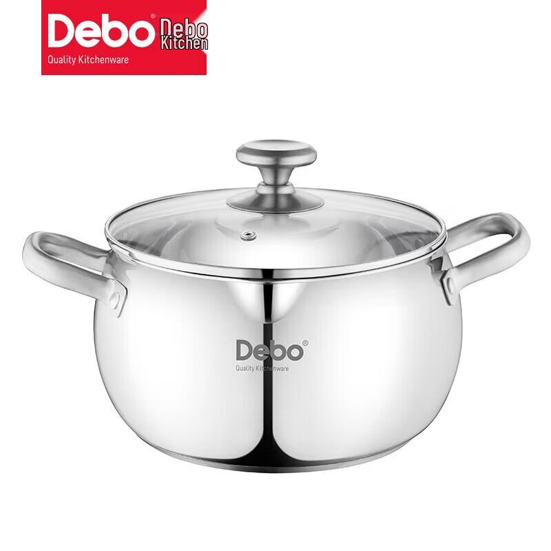 Debo DEP-753 Gabriel 304 Stainless Steel Soup Pot 22cm
