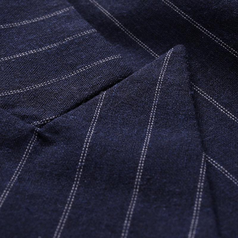 Blazer Gessato Doppio Petto da Uomo - Taglia Europea, Collezione Autunno/Inverno 2020