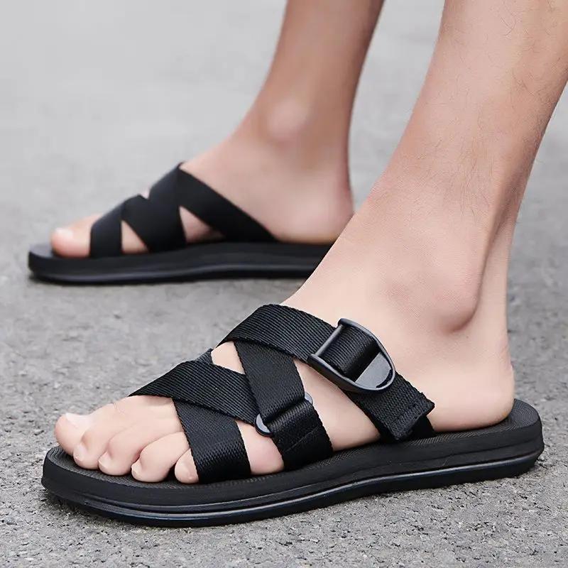 Male Slipper Flat Beach Men's Shoe Eva Rubber Slides Fun Casual Y2k Trend 2025 Comfortable Summer Sale Designer Luxury