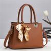 Stylish Big Size Crossbody Bag For Ladies With Zipper Closure And Inner Pockets