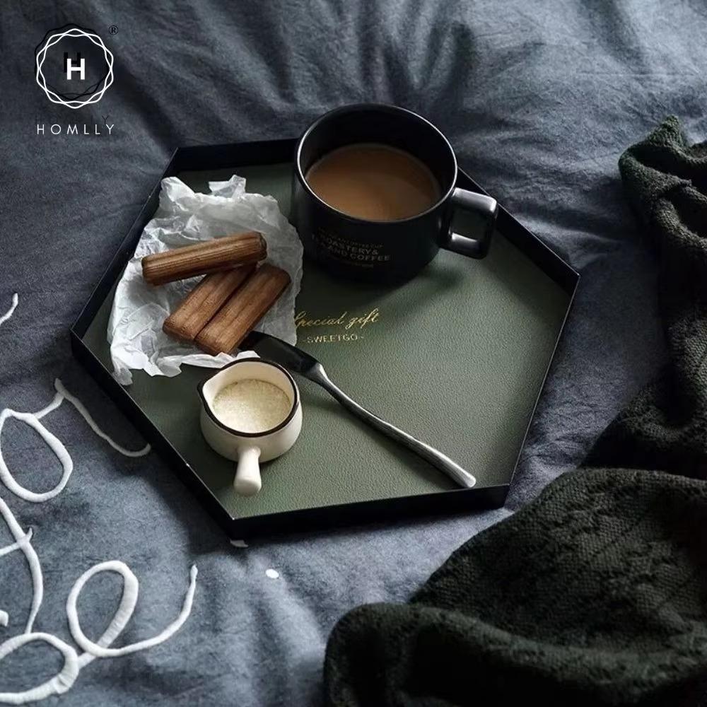 Homlly 4 pcs Food Jewellery Serving Display Trays