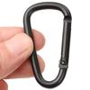 4 Stück Federkarabiner Aluminiumlegierung Karabiner Schlüsselanhänger Clip Kletterkarabiner