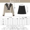 Sailor Authentic High School Girl Cosplay Long Sleeve and Short Sailor Bow JK Cosplay School Pleated JK Bowtie Class Kansai Academy British High
